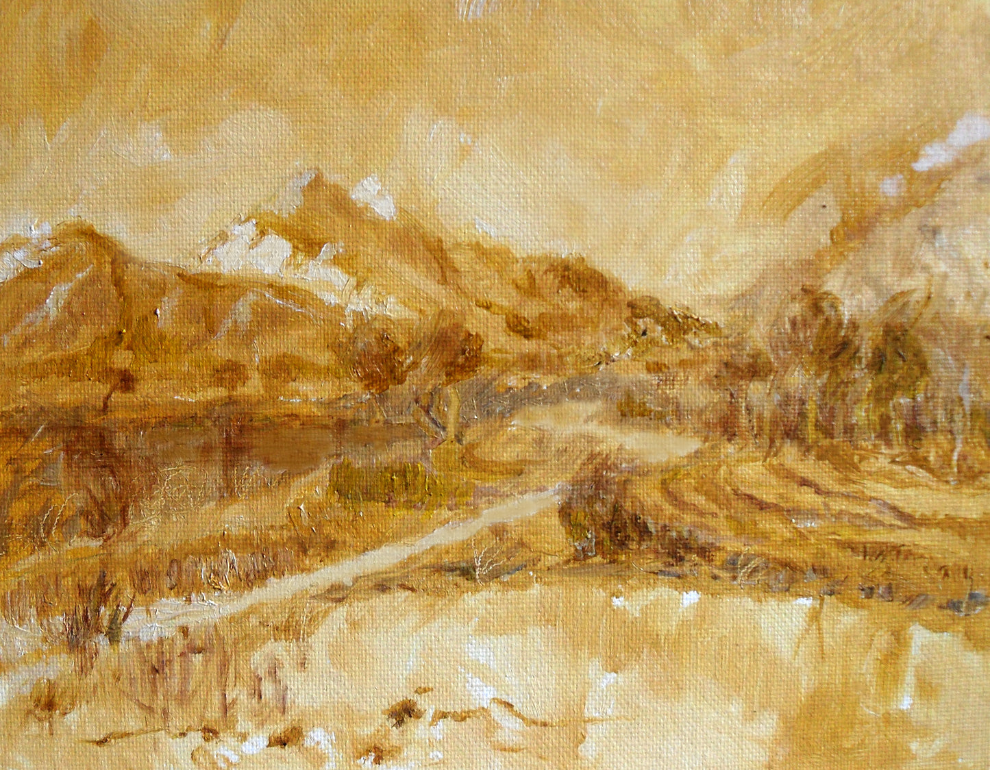 Landscape in Brown
