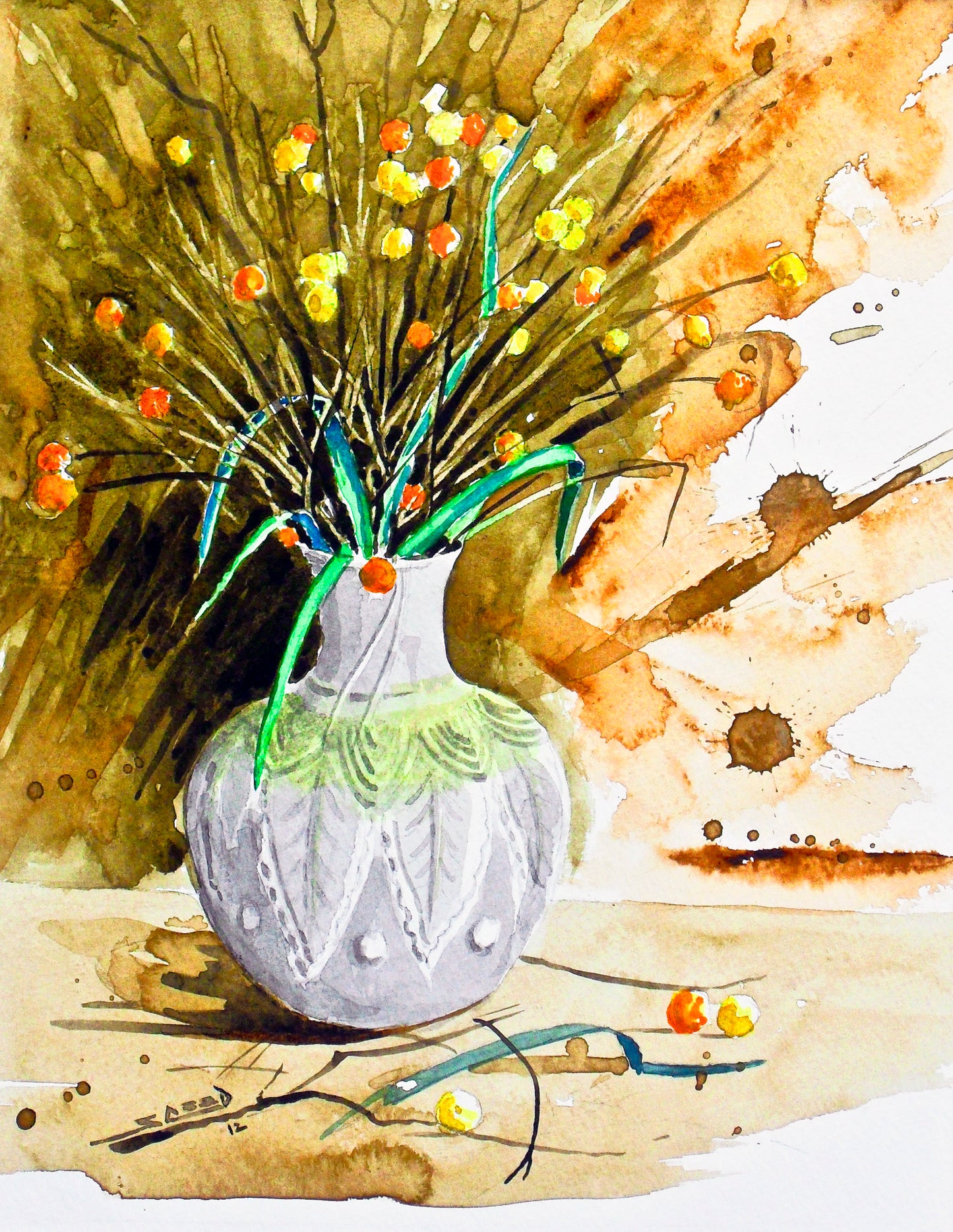 Still life in Brown