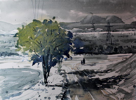 The green tree