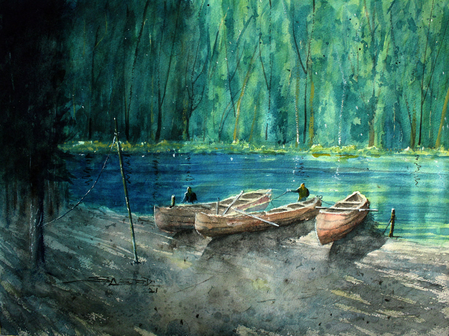 Three Boats